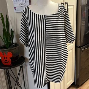 XL NWOT Stripe Blouse LOFT Box ZZ
